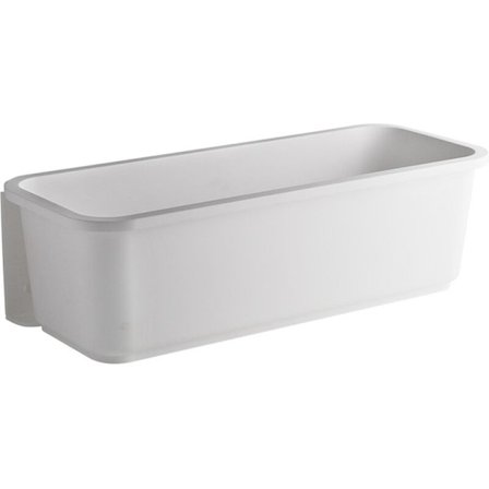 Kök Hylla Fri Stämpling Låda Typ med Glidande Skena Kryddflaska Rätter Förvaringshylla Skåp Utrymme Användning Grå