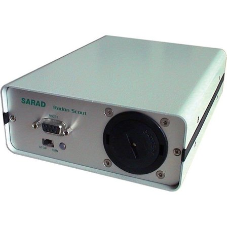 Sarad Radon Scout Radonmåler, Måleinstrumenter