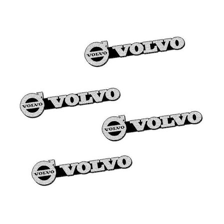 4 kpl Auton Äänentoisto Tarra Volvo Auto Tarrat Äänentoisto Tarrat Sisätilat Pienet Tarrat Koristeelliset Tarrat