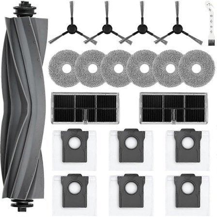 Tilbehør til L10s Ultra Gen 2 /L10s Pro Ultra Heat/ E30 Ultra, Støvsugerposer, Hovedbørste, Moppeklude HEPA Filter