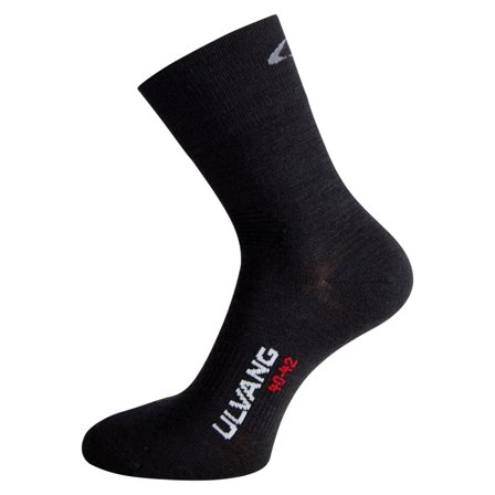 Ulvang Trail Light Unisex hiking socks Black 37-39