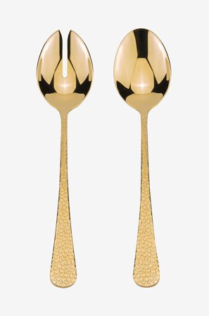 Vargen & Thor - Salatbestik Frost - Guld - Bestik - Fra Homeroom