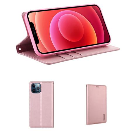 iPhone 13 Pro - Eksklusivt tankevækkende pung etui HANMAN Roséguld