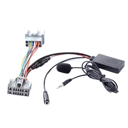 Bil Bluetooth 5.0 Trådløs Telefonopkald Håndfri AUX in Adapter til VOlVO C30 S40 V40 V50 S60 S70 C70