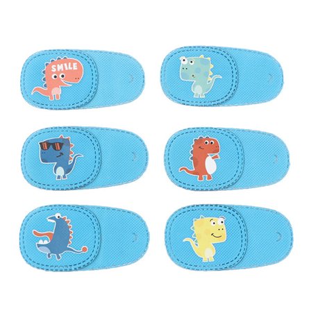 6 Ögonlappar för Glasögon Kompatibla med Amblyopi Behandling för Barn och Vuxna[JUN]