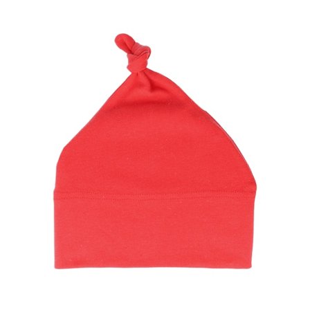Kinder Babybugz - Rot traditionalbeanie Mütze - Kinder Red Baby One-knot Beanie @ Hatstore