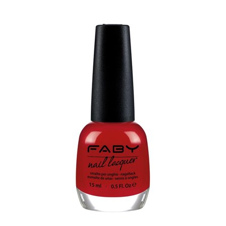 FABY Nail Lacquer faby's red - Smalto
