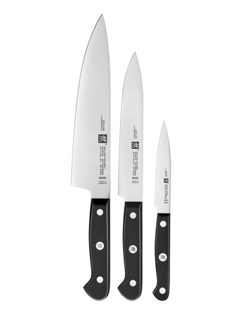 Knife Set, 3-Pcs Black Zwilling