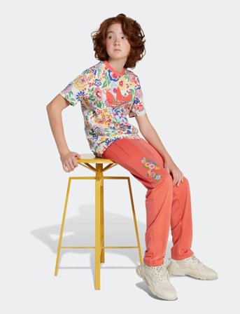 adidas Originals Firebird Pants - Coral - 164