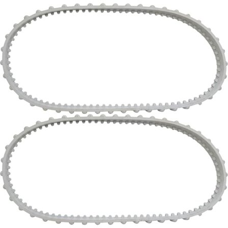 Förpackning RCX23002 Aquavac Tiger Shark-remmar för Hayward Aquavac Tiger Shark och ShakVac poolrengörare (Skenslängd 88cm)