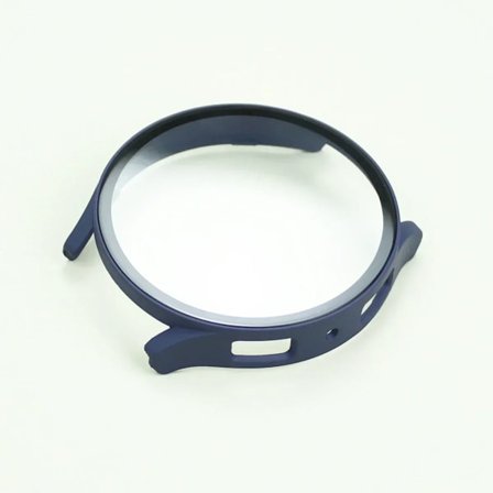 Härdat glas + skal för Samsung Galaxy Watch 6/5/4 44mm 40mm Fodral Full PC stötfångare skärmskydd Galaxy Watch 7/FE Tillbehör