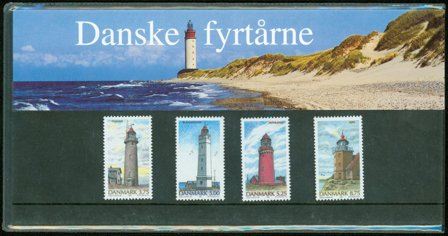 Danmark 1994 - Danske Fyrtårne - AFA souvenirmappe 24