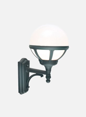 Bologna 361 utelampe - sort