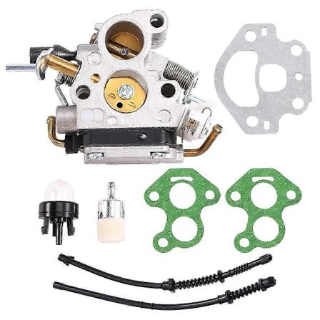 (pow yeah!) Egnet til Husqvarna 435 440 435E 135 Jonsared CS41 Motorsav Karburator med Luftfilter 506450501 C1T-EL41A-JC