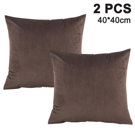 2 kappaleen pakkaus, samettisen pehmeä koristeellinen neliön muotoinen tyynynpäällinen, tyynynpäälliset, tyynyliina, kodinsisustustarvikkeet sohvalle,