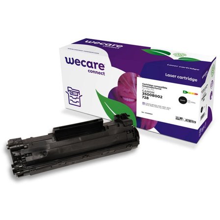 WECARE Toner CANON CRG728 2,1K svart - Lyreco - Toner och bläck - Tonerkassetter - Toner WeCare