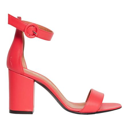 Via Roma 15, Heel sandals Rood, Dames, Maat:39 EU