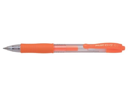 PILOT Gelpenna G-2 0,7 Neon Orange - Lyreco - Kontorsmaterial - Pennor - Gelpennor
