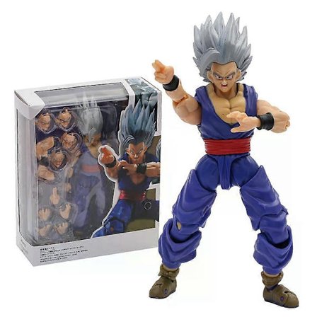 Dragonball Super Son Goku Ultra Instinct SHF Keräilytoimintahahmo PVC Malli Figuurit