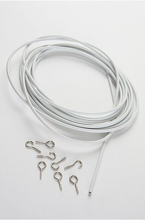 Jotex - Spiraal Set Wit Wit - Gordijn - Koop Gordijntoebehoren bij Jotex