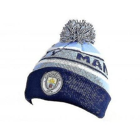 Manchester City FC Bronx Bobble strikkehue