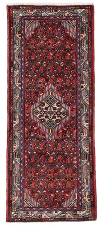 Medaljon Lille Asadabad Tæppe 80X192 Uld