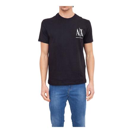 Armani Exchange, T-Shirt Zwart, Heren, Maat:XL