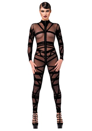 F357 Bondesque Catsuit - Vuxen.se - Sexiga catsuits & playsuits