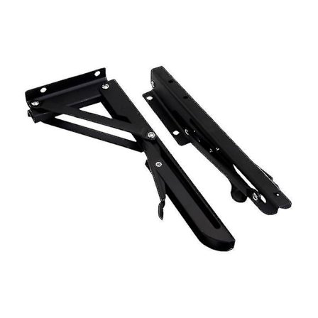 Tunga Fällbara Hyllfästen, Metallväggmonterade Triangelhyllfästen, Stabila Låsande Hyllgångjärn Fällbart Bänkbord För Husvagn (