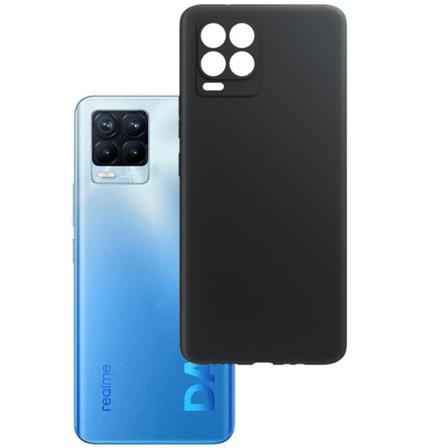 Silikonskal Till Realme 8/8 Pro - Svart Svart