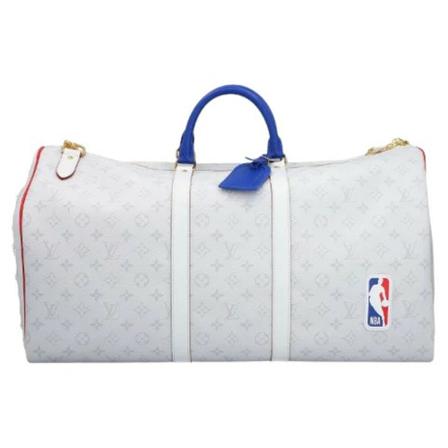 Louis Vuitton Vintage, Pre-owned Canvas travel-bags Wit, Dames, Maat:ONE Size