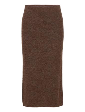 Elisha Skirt Polvipituinen Hame Ruskea Stylein