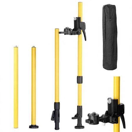 Aluminium Teleskopstang 365 Cm med Bag – 3 Seksjoner | 1/4" Gjenge | Kompatibel med Rosfix Orange Eye, Tiger