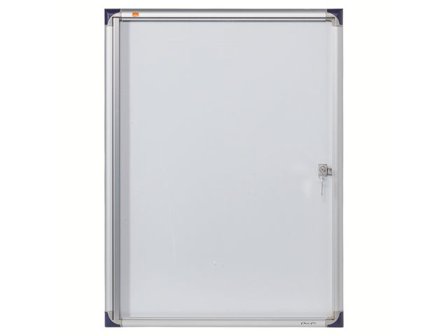 Nobo Glasskåp extra tunt magnetisk 4xA4 - Lyreco - Kontorsmöbler och inredning - Tavlor ställ och ramar - Glasskåp