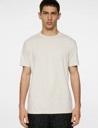 J. Lindeberg Sid Basic T-Shirt - Cream - XL