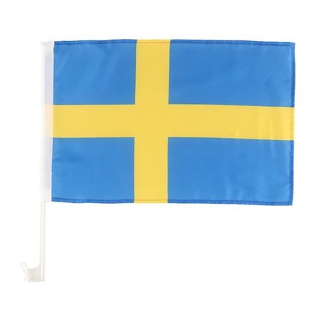 Bilflagga Sverige 30 x 45 cm