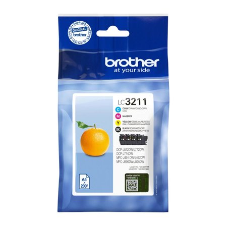 Brother LC3211 - 4-pack - svart, gul, cyan, magenta - original - blekkpatron