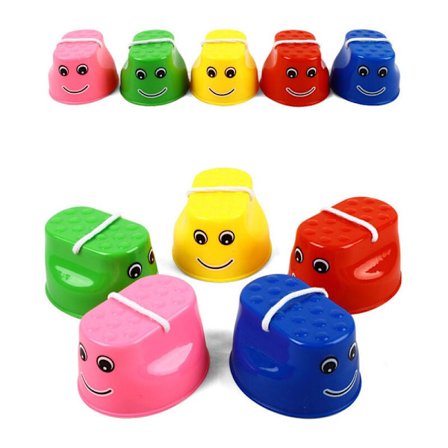 Barn styltor utomhus sport balans sport kul övning