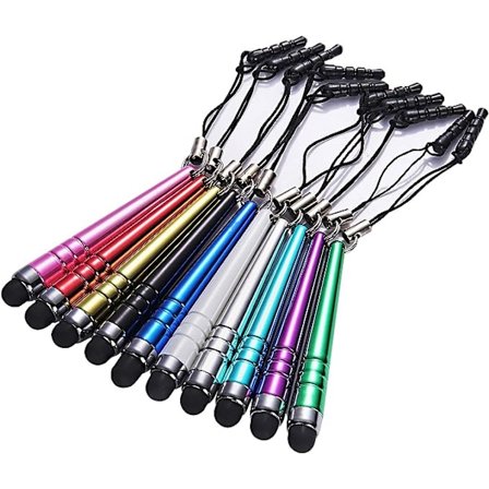 10 universella kapacitiva pekstift kompatibla med iPhone, iPad,