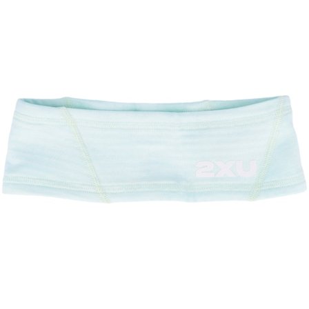 2XU - Vert headband Bonnet - Ignition Reflective Glacier/White Headband @ Hatstore
