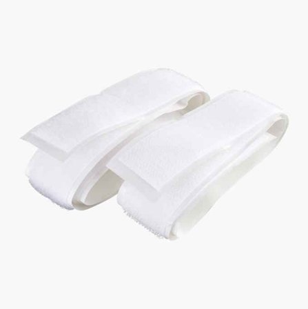 Kardborreband vitt 0 5 m x 25 mm