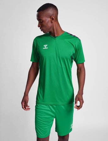 Hummel Hmlauthentic Pl Jersey S/S - Green - L