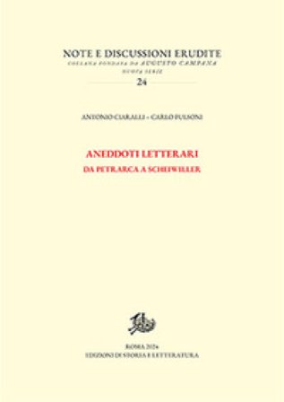 Aneddoti letterari. Da Petrarca a Scheiwiller Antonio Ciaralli