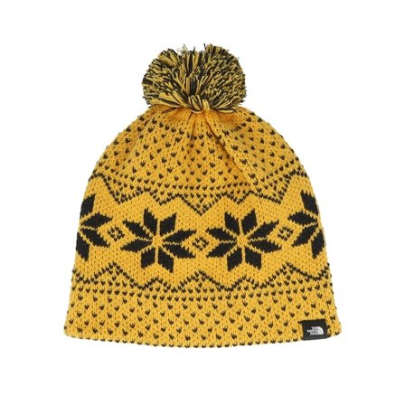 Kinder The North Face - Orange pom Mütze - Kinder Cabin Ski Tuke Pom @ Hatstore