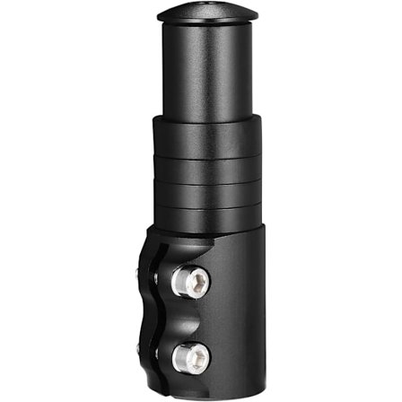 Cykelstyrforhøjer Cykelgaffel Frempind Forlænger Hoved Op Forhøjer (Sort)