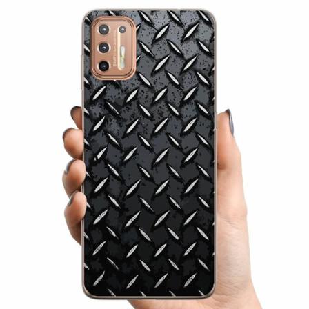 Motorola Moto G9 Plus Tpu Mobilskal Metalliskt Mönster
