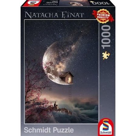 Pussel - SCHMIDT SPIELE - Dream Dust - Fantasy - 1000 bitar - Flerfärgad