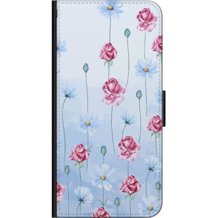 Kompatibel Tegnebogsetui til Samsung Galaxy Note10 Lite Petal Reverie Sky Blue
