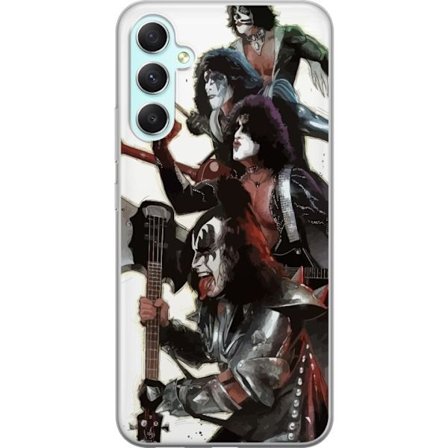 Yhteensopiva Puhelinkuori Samsung Galaxy A34 Kizz Hard Rock Rockmusiikki Yhtye Klassinen