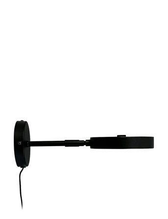 Dyberg Larsen | Starlight Sort Væglampe | 10X14X14